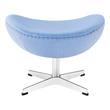 espresso ottoman Modway Furniture Sofas and Armchairs Baby Blue