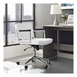 white study chair Modway Furniture Office Chairs Office Chairs White