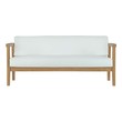 leather contemporary sofa Modway Furniture Daybeds and Lounges Natural White