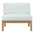 weather proof garden furniture Modway Furniture Daybeds and Lounges Natural White