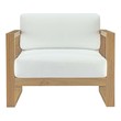 century chair Modway Furniture Daybeds and Lounges Natural White