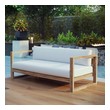 blue green sectional sofa Modway Furniture Daybeds and Lounges Sofas and Loveseat Natural White