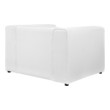 statement chairs for living room Modway Furniture Sofas and Armchairs Chairs White