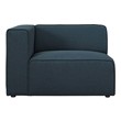living room sectional with chaise Modway Furniture Sofas and Armchairs Blue