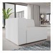 small sectional sofa black Modway Furniture Sofas and Armchairs White