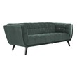 small couch with chaise storage Modway Furniture Sofas and Armchairs Green