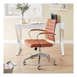 office chair with stool Modway Furniture Office Chairs Office Chairs Terracotta