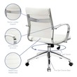 cheap study chair Modway Furniture Office Chairs White