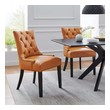 white dining room chairs Modway Furniture Dining Chairs Tan
