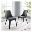 couch and dining table set Modway Furniture Dining Chairs Gray
