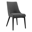black dining chairs velvet Modway Furniture Dining Chairs Gray