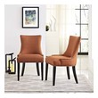 dining set bench and chairs Modway Furniture Dining Chairs Orange