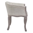 contemporary fabric dining chairs Modway Furniture Lounge Chairs and Chaises Beige