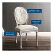 modern dinette sets Modway Furniture Dining Chairs Beige