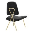 lazi lounger Modway Furniture Lounge Chairs and Chaises Chairs Black