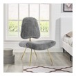 lounge chair brown Modway Furniture Lounge Chairs and Chaises Gray