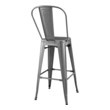 adjustable counter stool Modway Furniture Bar and Counter Stools Gunmetal