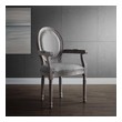 grey and gold dining chairs Modway Furniture Dining Chairs Light Gray