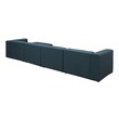 cloth sofa Modway Furniture Sofas and Armchairs Blue