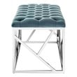 storage bench footstool Modway Furniture Benches and Stools Ottomans and Benches Sea Blue