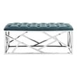 storage bench footstool Modway Furniture Benches and Stools Ottomans and Benches Sea Blue