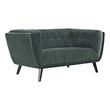 black modern sectional sofa Modway Furniture Sofas and Armchairs Green