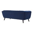 couch settee Modway Furniture Sofas and Armchairs Navy