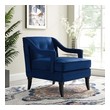 gold accent chairs with arms Modway Furniture Sofas and Armchairs Navy