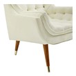 small grey accent chair Modway Furniture Lounge Chairs and Chaises Ivory