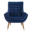 black arm chairs Modway Furniture Lounge Chairs and Chaises Navy