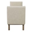 red accent chair ikea Modway Furniture Benches and Stools Beige