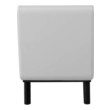 accent seating bench Modway Furniture Benches and Stools White