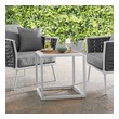3 piece aluminum patio set Modway Furniture Sofa Sectionals Outdoor Sofas and Sectionals White Natural