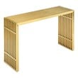metal and glass side table Modway Furniture Decor Gold