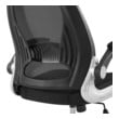 grey upholstered desk chair Modway Furniture Office Chairs Black