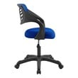 high back mesh desk chair Modway Furniture Office Chairs Blue