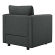 chairs for lounging Modway Furniture Sofas and Armchairs Gray
