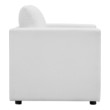swivel occasional chair Modway Furniture Sofas and Armchairs White