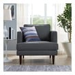 cheap living room chairs Modway Furniture Sofas and Armchairs Chairs Gray