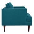 leather chair with arms Modway Furniture Sofas and Armchairs Teal