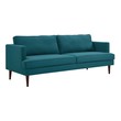 oversized sectional sofa with chaise Modway Furniture Sofas and Armchairs Teal