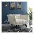 accent chairs for small spaces Modway Furniture Sofas and Armchairs Ivory