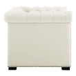 white mid century modern chair Modway Furniture Sofas and Armchairs Ivory