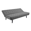 left facing chaise sectional Modway Furniture Sofas and Armchairs Gray