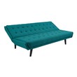 small black sectional Modway Furniture Sofas and Armchairs Teal
