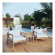 outdoor furniture sale Modway Furniture Sofa Sectionals Natural White
