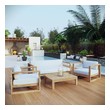 outdoor furniture cushions sale Modway Furniture Sofa Sectionals Natural White