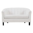 sectional with fold out bed Modway Furniture Sofas and Armchairs White