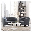 clear egg chair Modway Furniture Sofas and Armchairs Gray