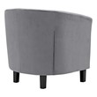 swivel occasional chair Modway Furniture Sofas and Armchairs Gray